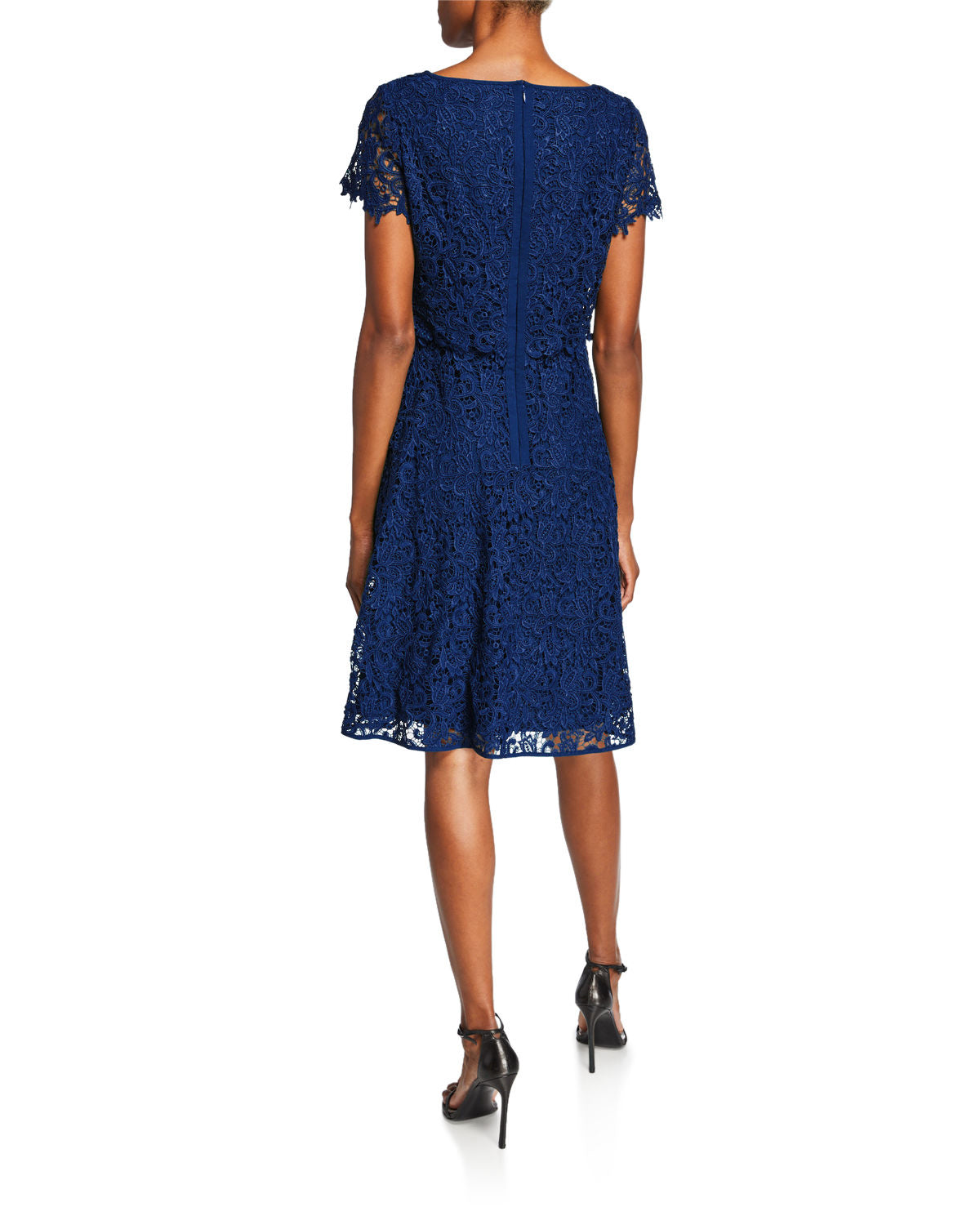 Flare Popover Lace Dress for Women ...